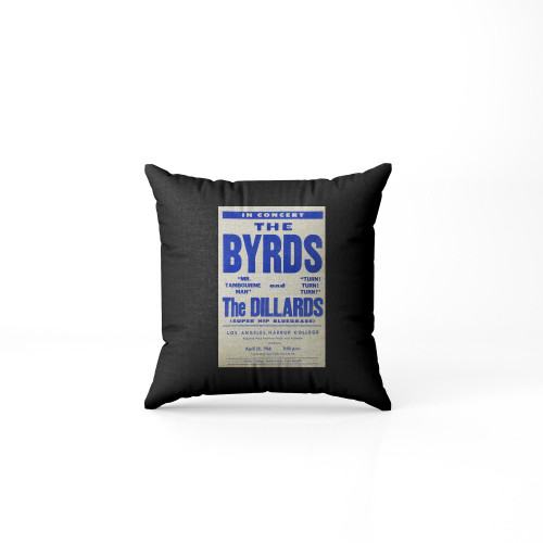 The Byrds 1966 Los Angeles  Pillow Case Cover