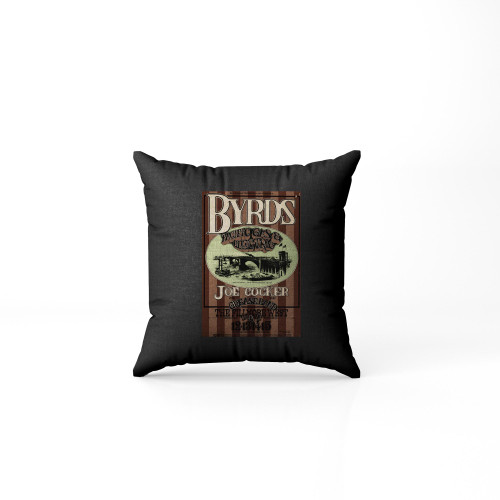 The Byrds Vintage Concert 3  Pillow Case Cover