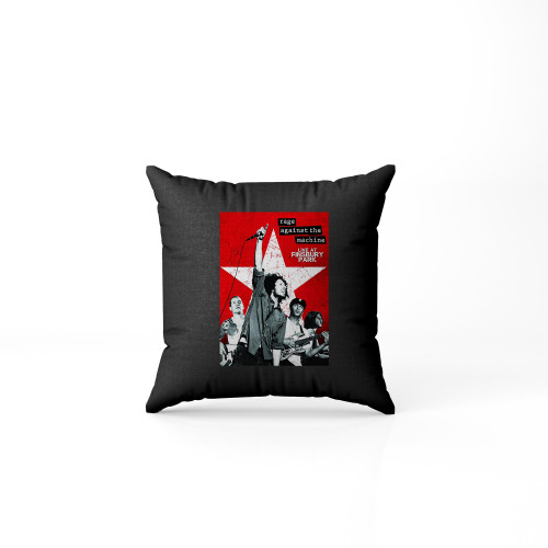 The Rage Factor Rage Against The Machine Live From London  Pillow Case Cover