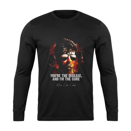Rambo Cobra Sylvester Stallone Quote Long Sleeve T-Shirt