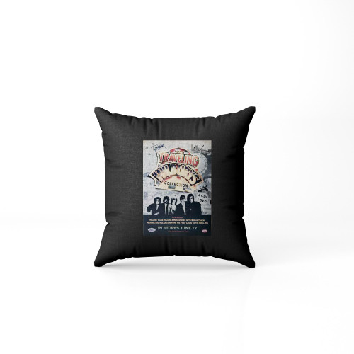 Traveling Wilburys Tom Petty And Jeff Lynne Signed Promotional  Pillow Case Cover