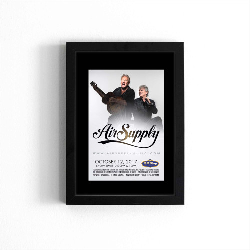 Air Supply Concert S  Poster