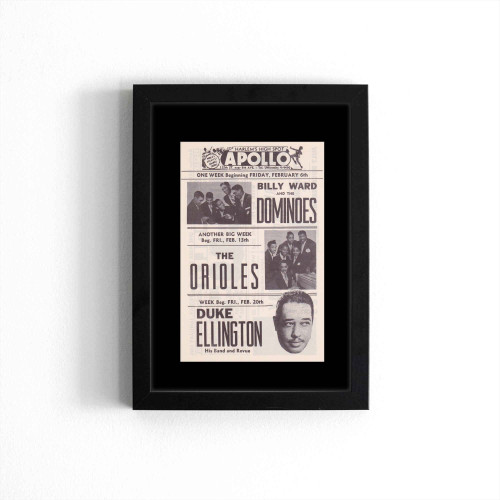 Apollo Theatre 1953  Poster