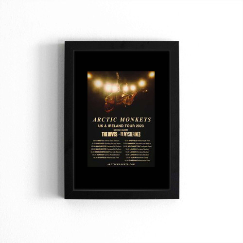 Arctic Monkeys The Car 2023 Uk & Ireland Tour  Poster