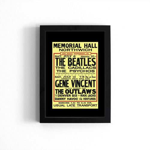 Beatles Reproduction Concert  Poster