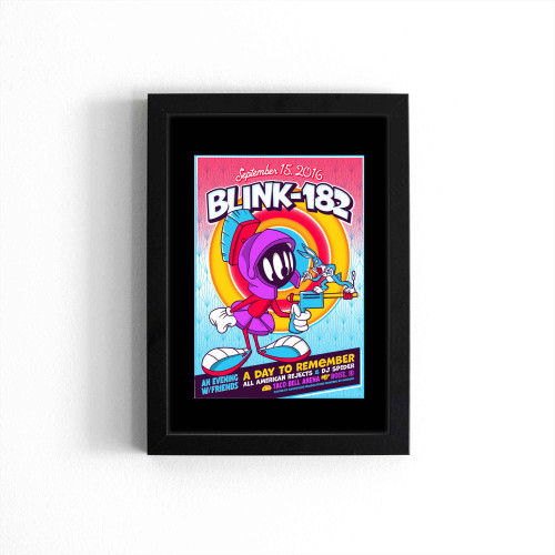 Blink-182 Blurry Vision  Poster