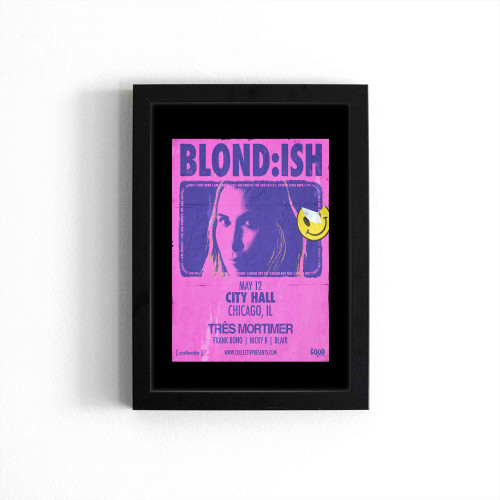 Blondish At City Hall Chicago  Poster