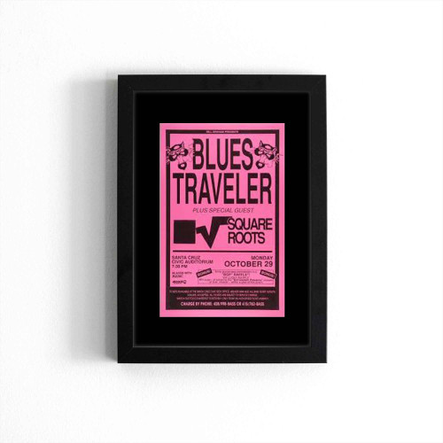Blues Traveler Vintage Concert  Poster