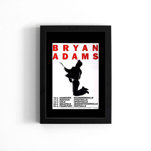 Bryan Adams Let Me Play 2005  Poster