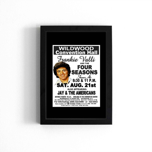 Frankie Valli The 4 Seasons 1971  Poster