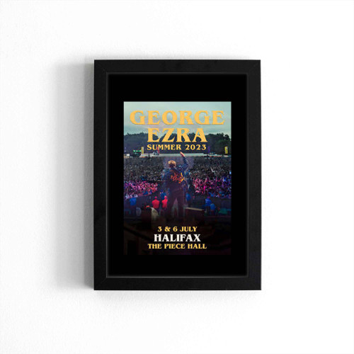 George Ezra Gold Rush Kid 2023 Tour  Poster