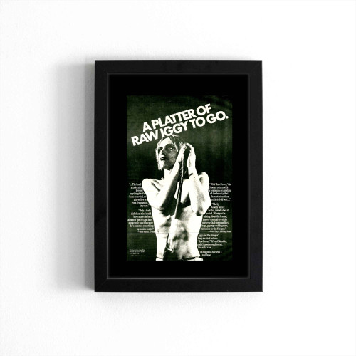 Iggy And The Stooges Raw Power  Poster