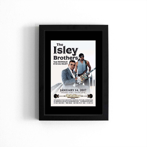 Isley Brothers 2017 New York Concert Tour  Poster