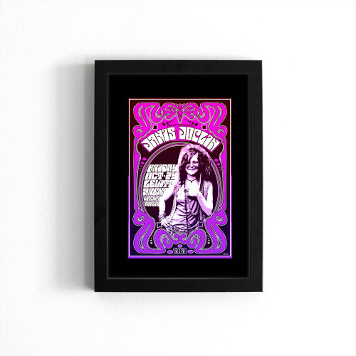 Janis Joplin Concert  Poster