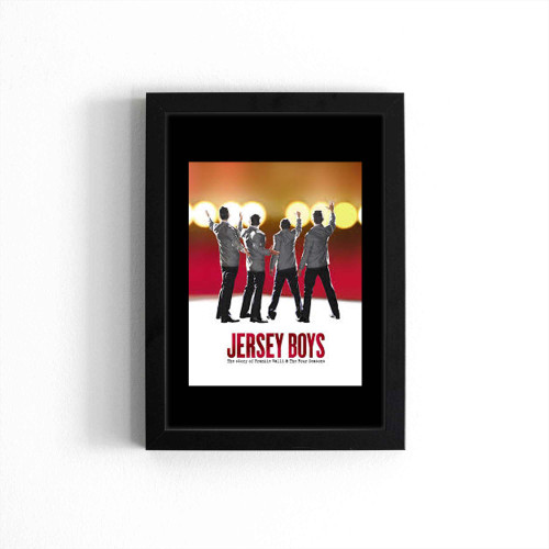 Jersey Boys Tour  Poster