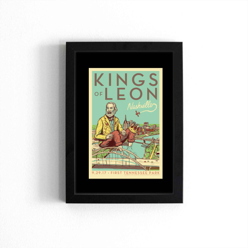 Kings Of Leon Nashville  Poster