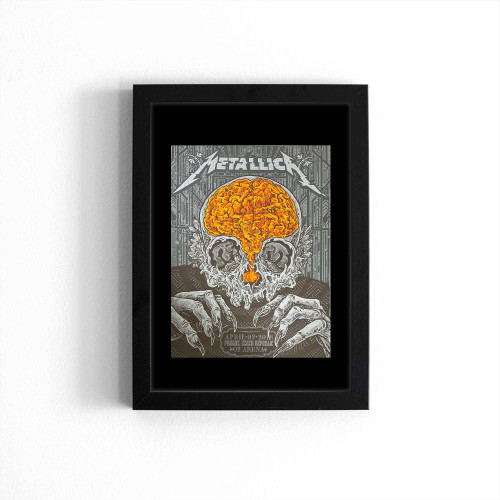 Metallica 2018 Angryblue  Poster