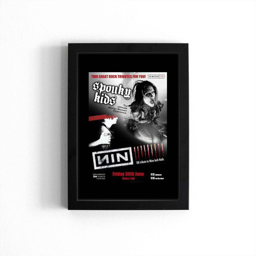 Nin Uk Tribute To Nine Inch Nails  Poster