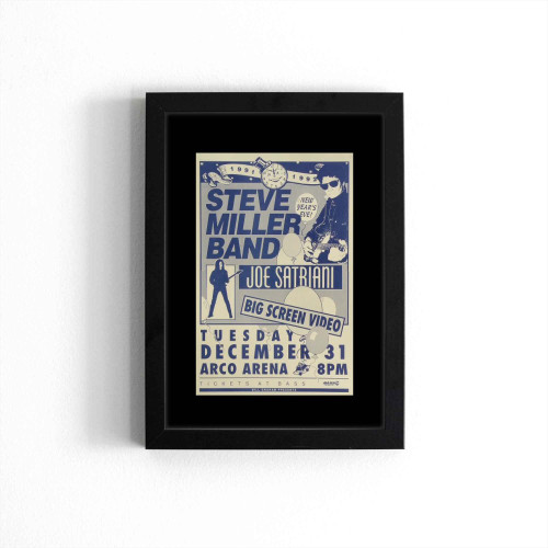 Steve Miller Band Vintage Concert 3  Poster