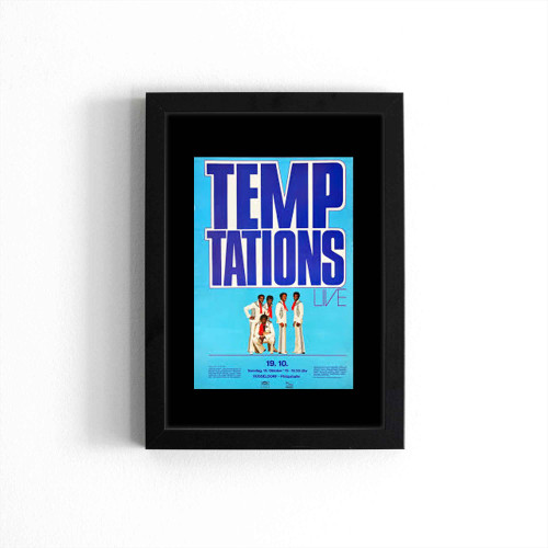 Temptations Concert  Poster