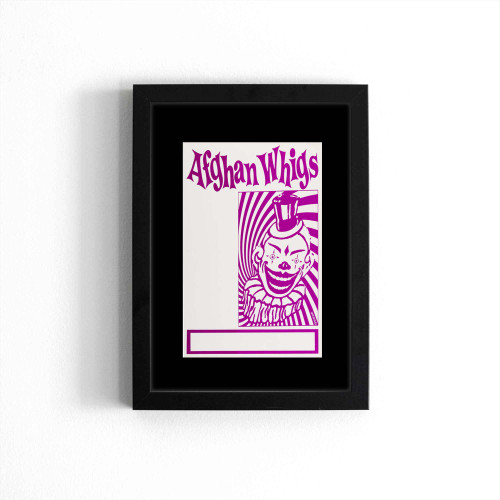 The Afghan Whigs Tour Blank Concert  Poster