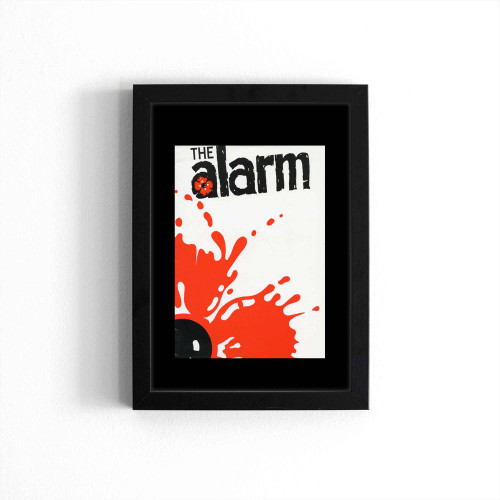 The Alarm Concert Tour Program Music  Poster