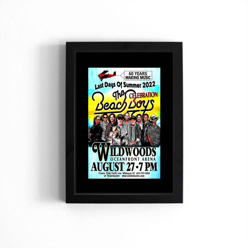 The Beach Boys 2022 Concert Gig  Poster