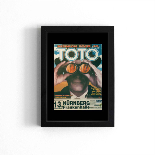 Toto Concert Tour 1999 Mindfields Nurnberg  Poster