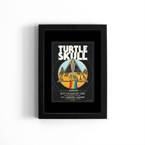 Turtle Skull  Poster