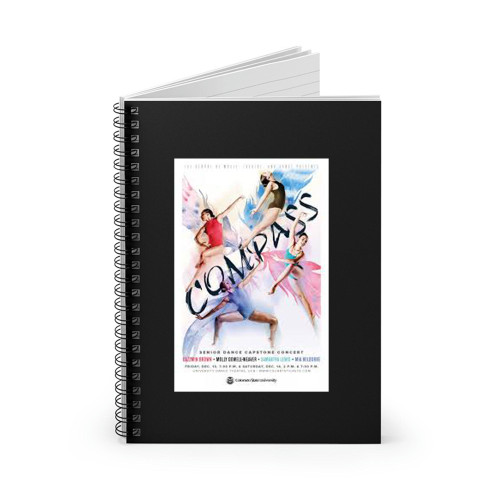 2019 Fall Dance Capstone Concert  Spiral Notebook