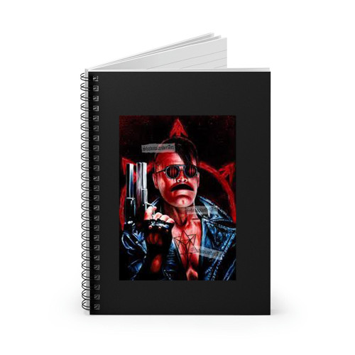 Alexis Mincolla Of 3Teeth T-3000  Spiral Notebook