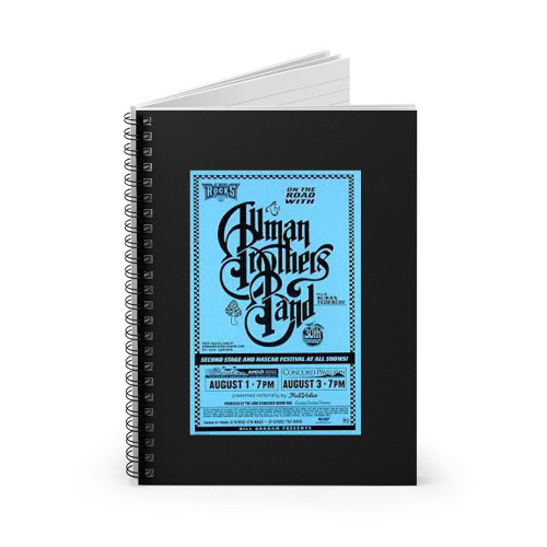 Allman Brothers Band Phone Pole 1  Spiral Notebook