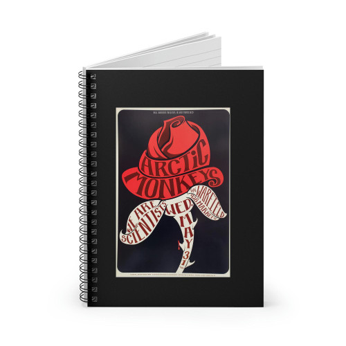 Arctic Monkeys Concert  Spiral Notebook