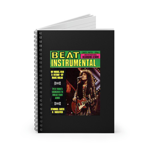 Beat Instrumental Magazine No 113 October 1972 Caravan Roxy Music Peter York Jon Anderson T Rex  Spiral Notebook