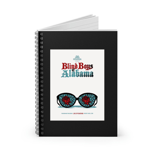 Blind Boys Of Alabama Pickathon 2018  Spiral Notebook