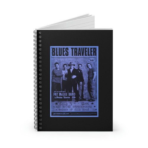 Blues Traveler 2001  Spiral Notebook
