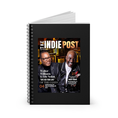 Eric Nolan And Walter Williams Of The O Jays  Spiral Notebook