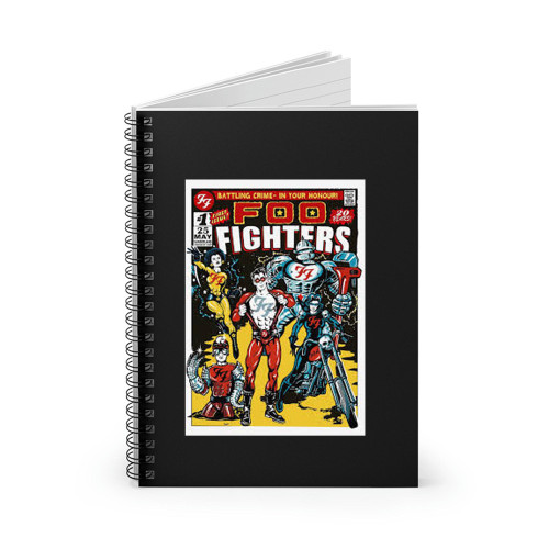 Foo Fighters Sonic Highways 2015 Tour  Spiral Notebook