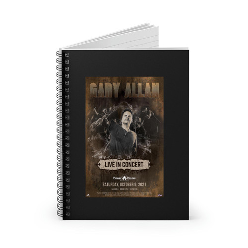 Gary Allan  Spiral Notebook