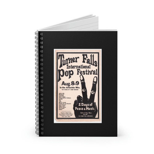 International Pop Festival  Spiral Notebook