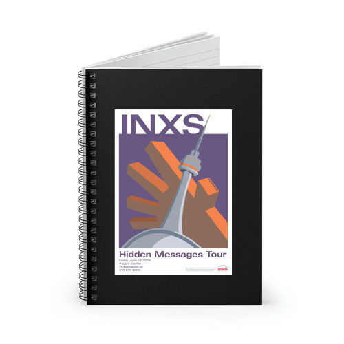 Inxs  Spiral Notebook
