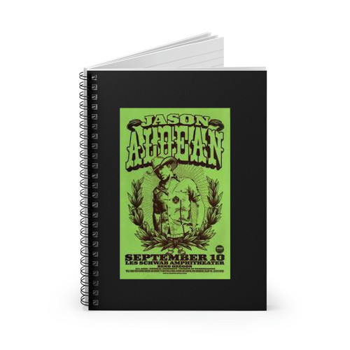 Jason Aldean Concert  Spiral Notebook