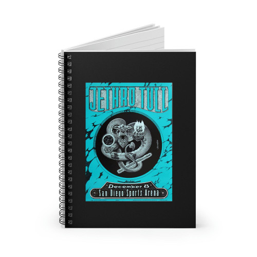 Jethro Tull Original Concert (2)  Spiral Notebook