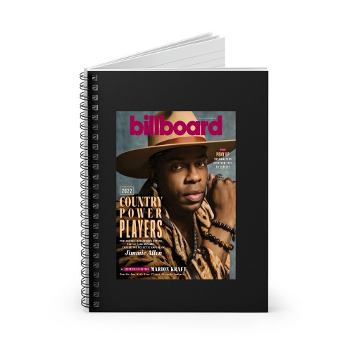 Jimmie Allen Country'S Most Ambitious New Star On His Eclectic Empire  Spiral Notebook