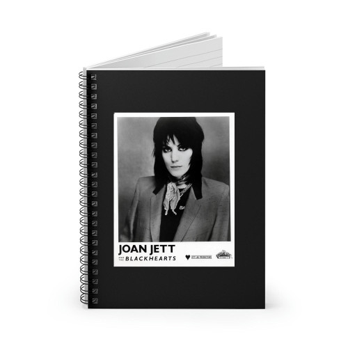 Joan Jett & The Blackhearts Vintage Concert Photo  Spiral Notebook