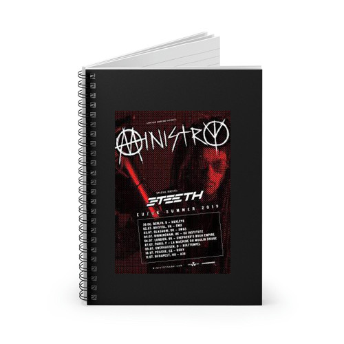 Ministry 3Teeth Concert Tour  Spiral Notebook