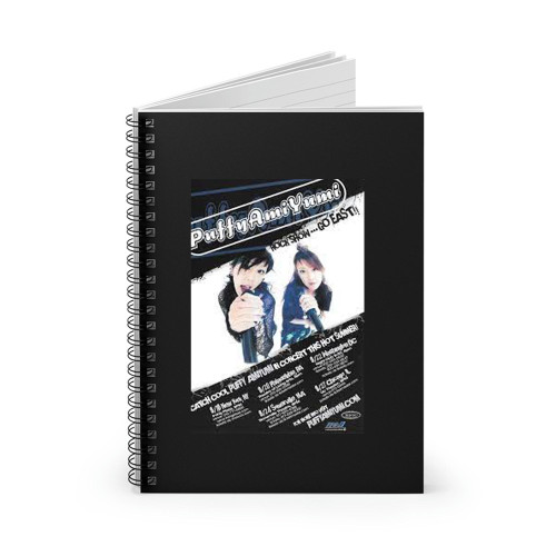 Puffy Ami Yumi Concert Handbill Mini  Spiral Notebook