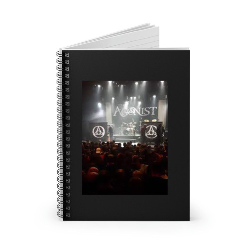 The Agonist Concert  Spiral Notebook