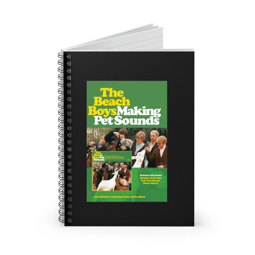 The Beach Boys Making Pet Sounds 2017 S  Spiral Notebook