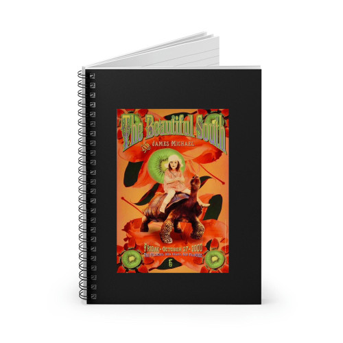 The Beautiful South Vintage Concert  Spiral Notebook